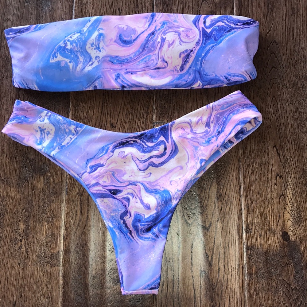 Tie dye bikini